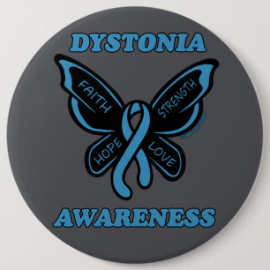 Butterfly/Awareness...Dystonia Button