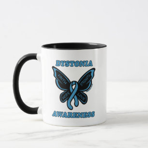 Butterfly/Awareness...Dystonia Mug