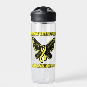 Butterfly/Awareness...Endometriosis Water Bottle