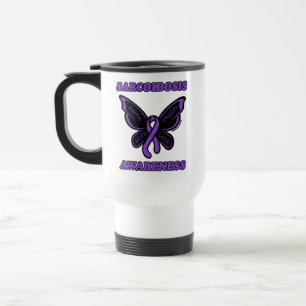 Butterfly/Awareness...Sarcoidosis Travel Mug