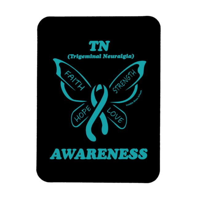 Butterfly/Awareness...TN Magnet (Vertical)