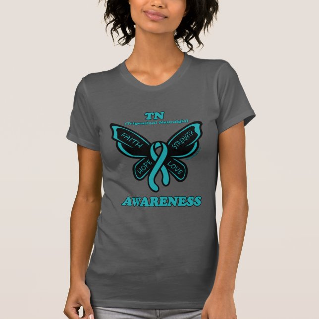 Butterfly/Awareness...TN T-Shirt (Front)