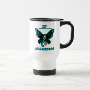 Butterfly/Awareness...TN Travel Mug
