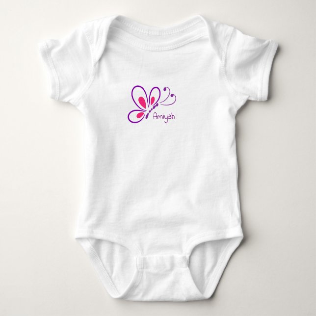 Butterfly Baby Bodysuit (Front)