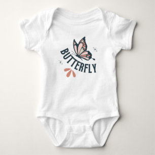 Butterfly  baby bodysuit