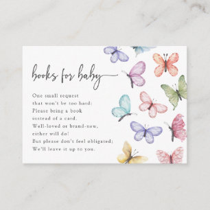Butterfly Baby Books Card