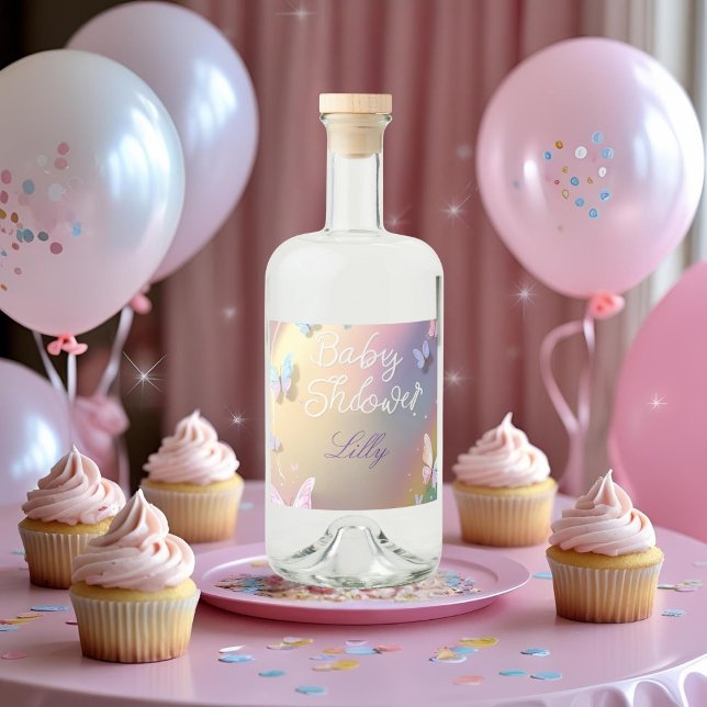 Butterfly Baby Girl Food Label (Creator Uploaded)