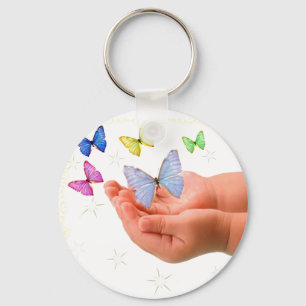 Butterfly Baby  Keychain