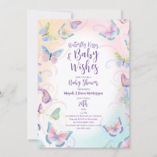 Butterfly Baby Shower Invitation