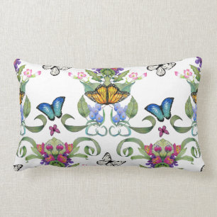 Butterfly Baroque Lumbar Cushion