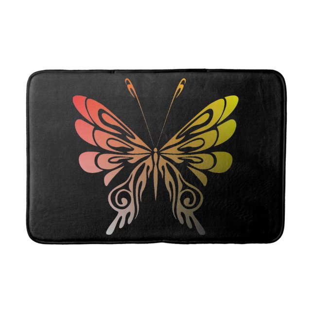 Butterfly Bath Mat (Front)