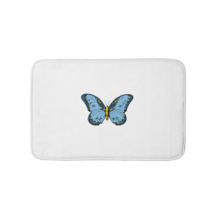 Butterfly Bath Mat