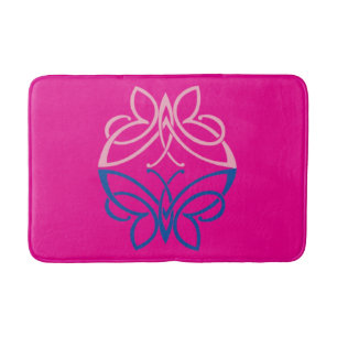 Butterfly Bath Mat