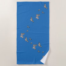 Butterfly Beach Towel