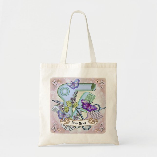 Butterfly Beautician  Tote Bag (Front)