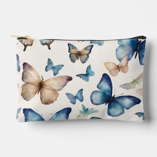 Butterfly Beauties Accessory Pouch (Front)