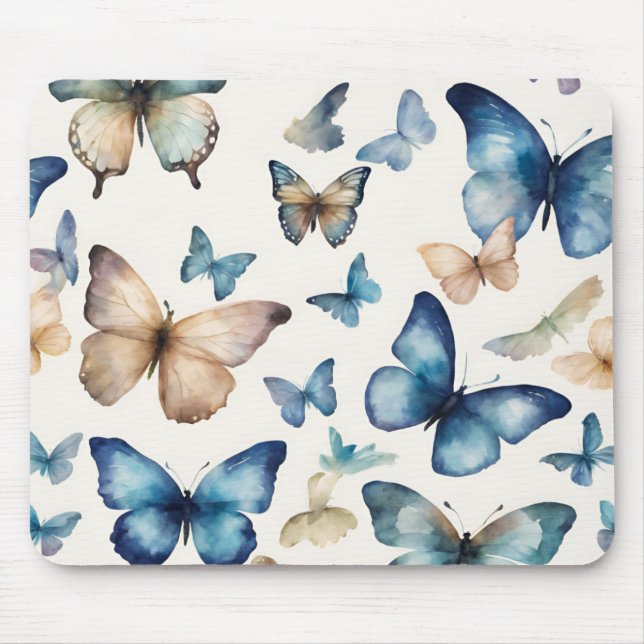 Butterfly Beauties Mouse Mat (Front)