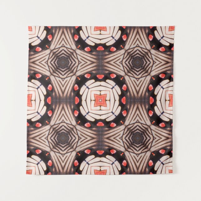 Butterfly, Beautiful seamless pattern made from bu Tapestry (Front)