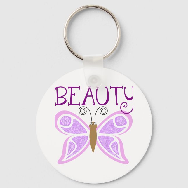 Butterfly Beauty Key Ring (Front)