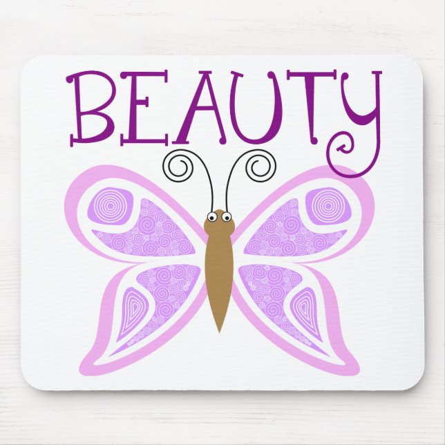 Butterfly Beauty Mouse Mat (Front)