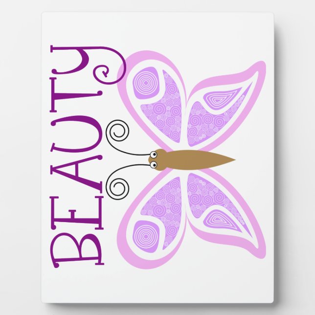 Butterfly Beauty Plaque (Front)