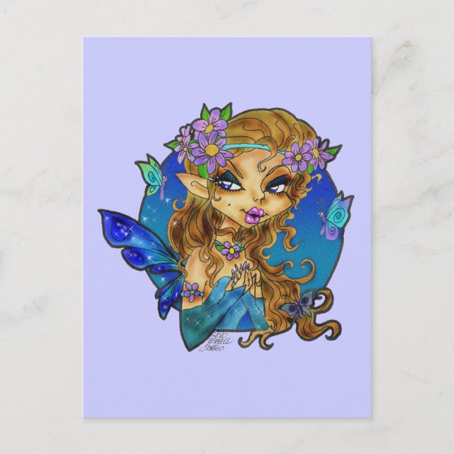 Butterfly Beauty POSTCARD (Front)