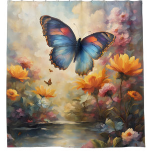Butterfly Beauty Shower Curtain