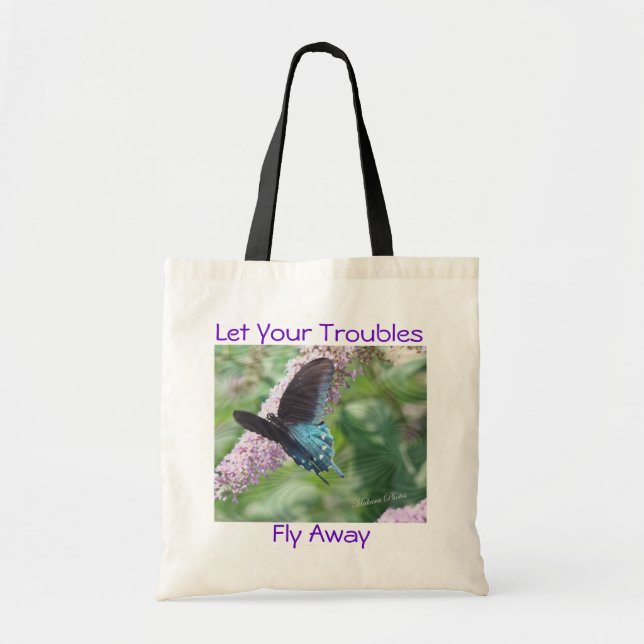 Butterfly Beauty Tote Bag (Front)