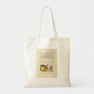 Butterfly Bee Fruit Insect Illustration Tote Bag