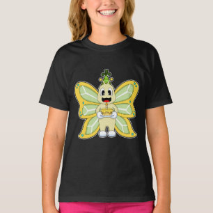 Butterfly Birthday Cake Candle T-Shirt