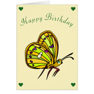 Butterfly Birthday Card