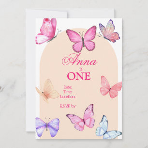 Butterfly Birthday Invitation