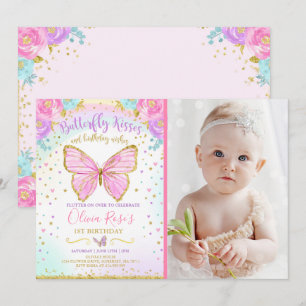 Butterfly Birthday Invitation Butterfly Party