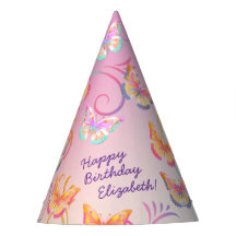 Butterfly Birthday Party Kids Colourful 