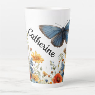 Butterfly Bliss Latte Mug