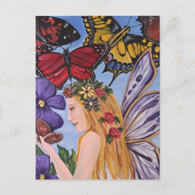 Butterfly Bliss Postcard (Front)