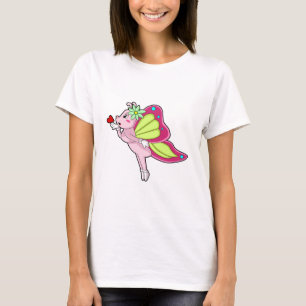 Butterfly Blossom Heart T-Shirt