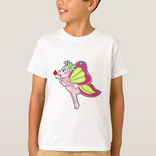 Butterfly Blossom Heart T-Shirt