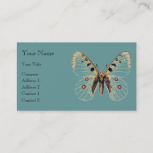 Butterfly Blue Business Card