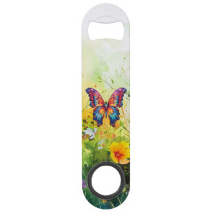 Butterfly Blue Orange Wings
