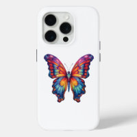 Butterfly Blue Orange Wings