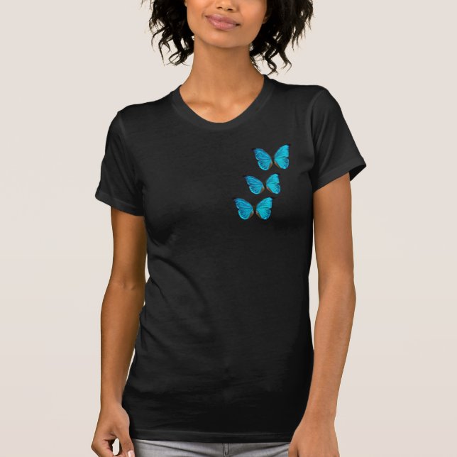Butterfly Blue T-Shirt (Front)