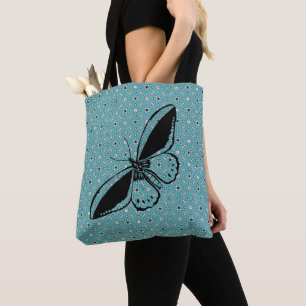 Butterfly Blues  Tote Bag
