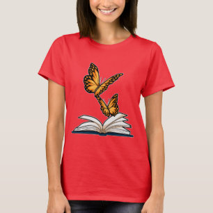 Butterfly Book T-Shirt