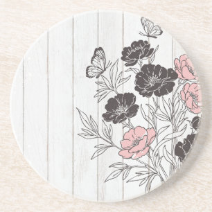 Butterfly Bouquet Coaster