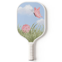 Butterfly Breeze Whimsical Pickleball Paddle