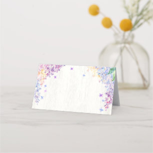 Butterfly Bridal Shower Food Labels or Place Cards