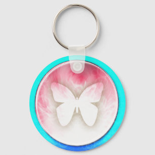 Butterfly Bubbles Key Ring