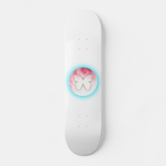 Butterfly Bubbles Skateboard (Front)