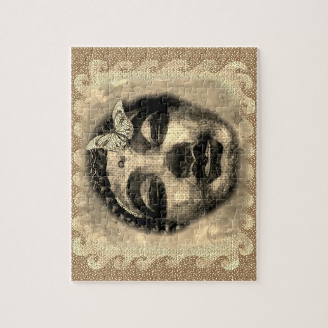 Butterfly Buddha Jigsaw Puzzle (Vertical)